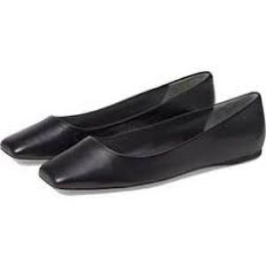 Sarto Amaya Flexa Black Leather Ballet Flat. Brand New. Size 10. Never Worn.